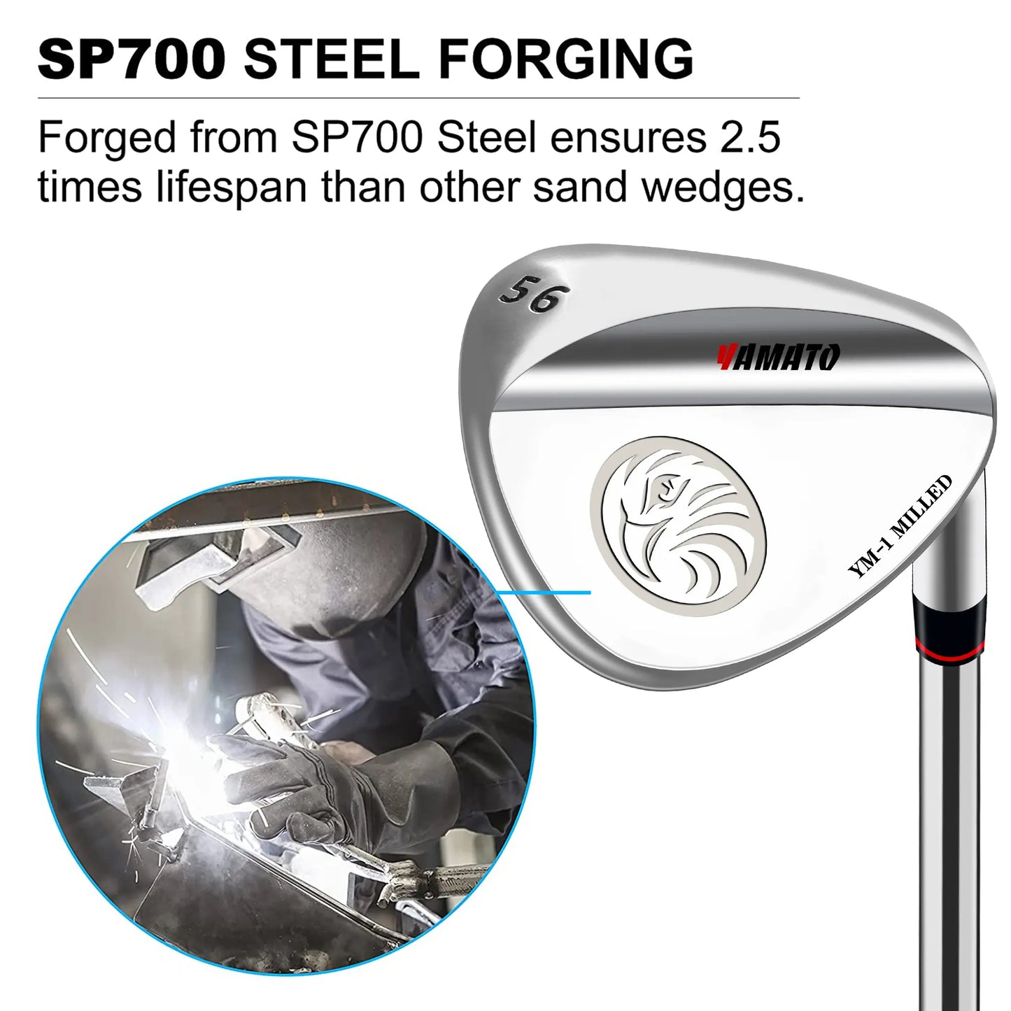 YAMATO USA Eagle Forged Construction Detail – Soft Feel