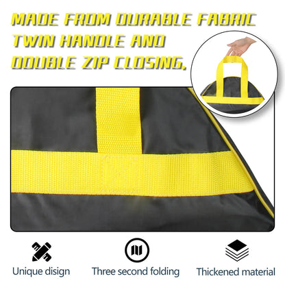 Yamato trolley bag metal D-rings - Secure attachment points for extra accessories