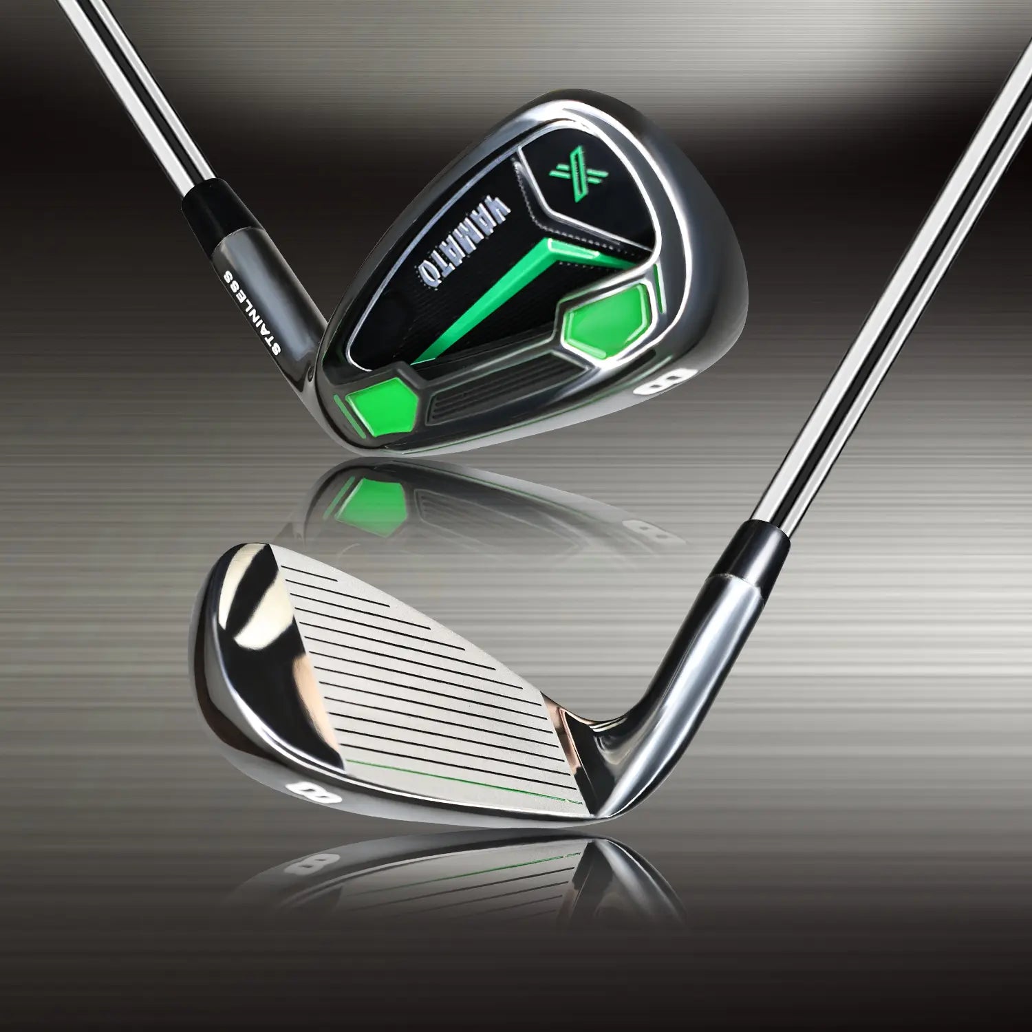 Yamato Golf Iron Club – Back of Club Head
