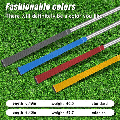 Yamato gray golf grips weight and length specifications – detailed size and balance information.