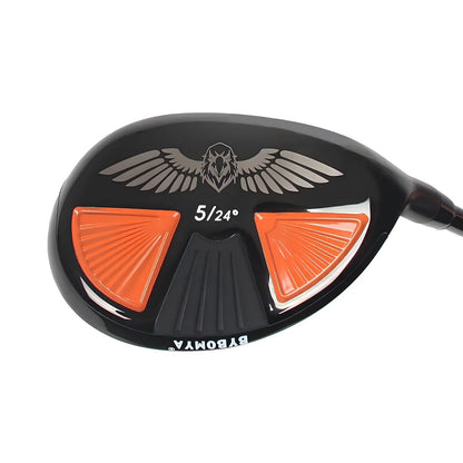 Yamato Hybrid Golf Club 5-iron (24°) on white background – front view showing clubhead