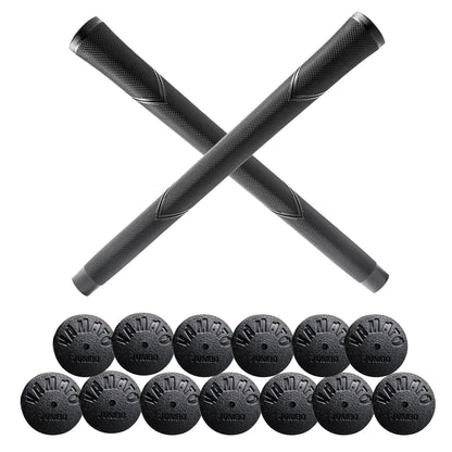 Bottom View of Yamato Jumbo Golf Grip with Anti-Slip Base Design